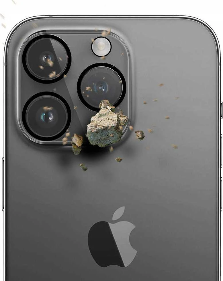 Apsauginis stiklas telefono kamerai Apple iPhone 11 Pro / 11 Pro Max 3MK Lens Protection Pro Full Cover
