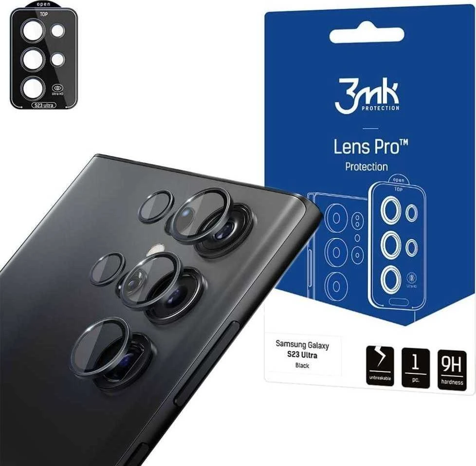 Apsauginis stikliukas kamerai 3mk Lens Pro Samsung S918 S23 Ultra 5G