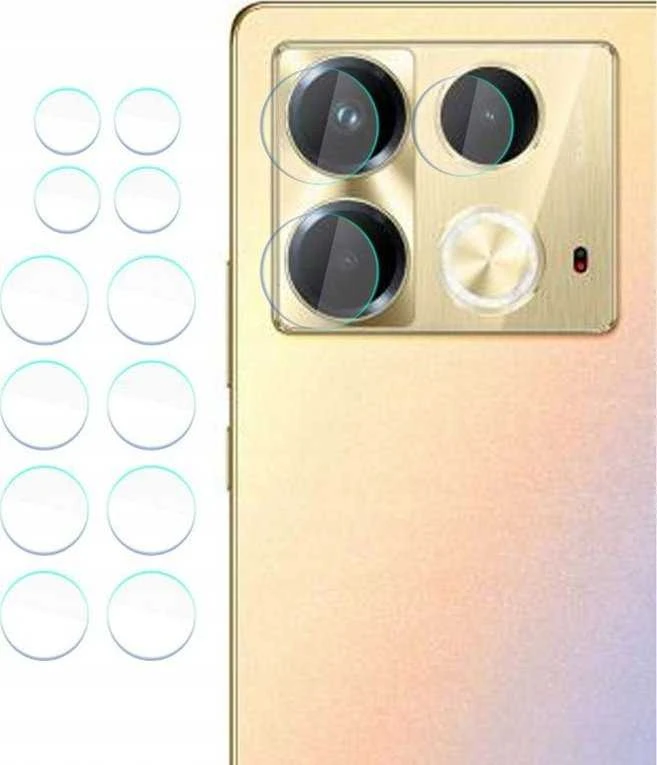3Mk Protection 3mk Lens Protection™ hibridinis fotoaparato stiklas, skirtas Infinix Note 40 – skaidrus