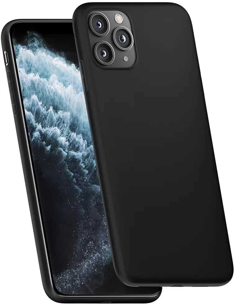 3Mk apsauginis matinis dėklas Oppo Reno 14 telefonui - Juodas