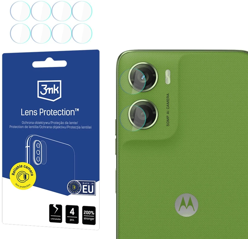 3Mk apsauga 3mk objektyvo apsauginis kameros stiklas, skirtas „Motorola Moto G06“ / „Moto G06 Power“