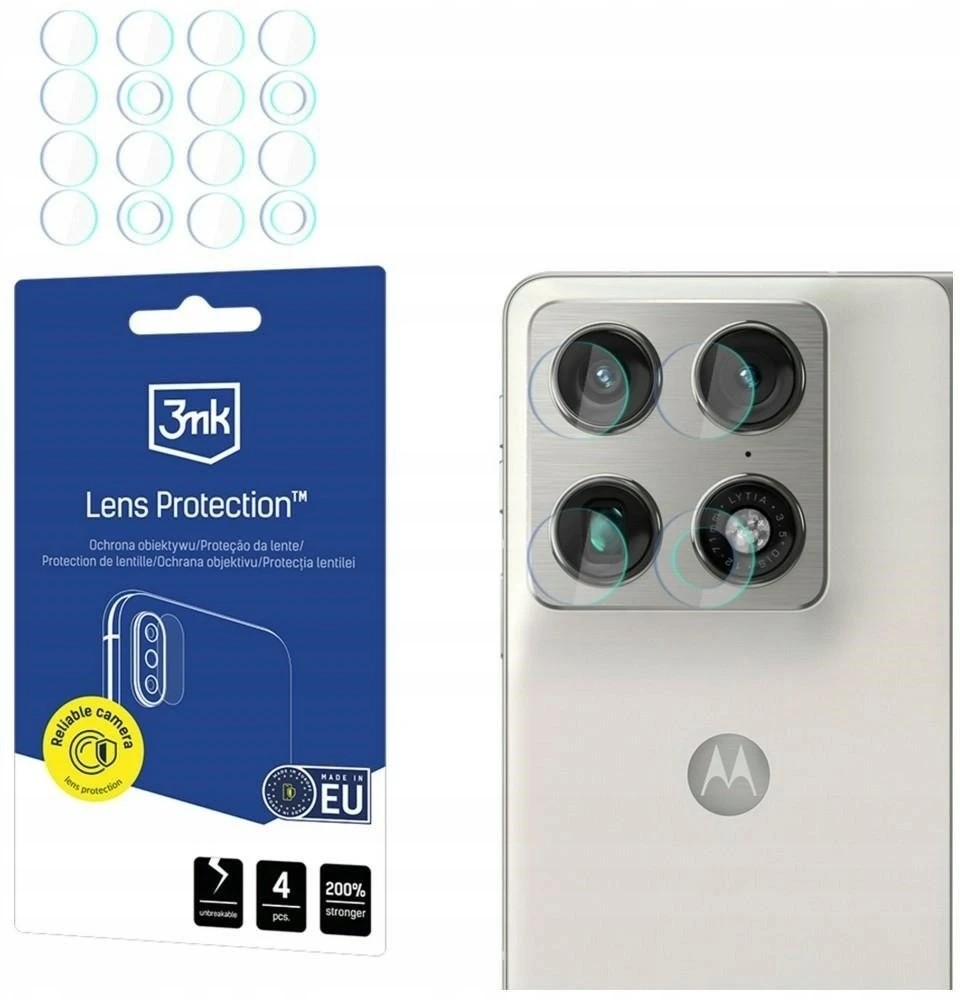 3Mk apsauga 3mk objektyvo apsauga hibridinio fotoaparato objektyvo stiklas, skirtas „Motorola Razr Fold“