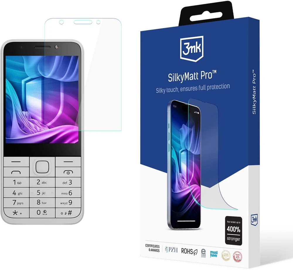 Nezatříděno 3Mk apsauga Nokia 230 DualSim 2024 - 3mk Silky Matt Pro