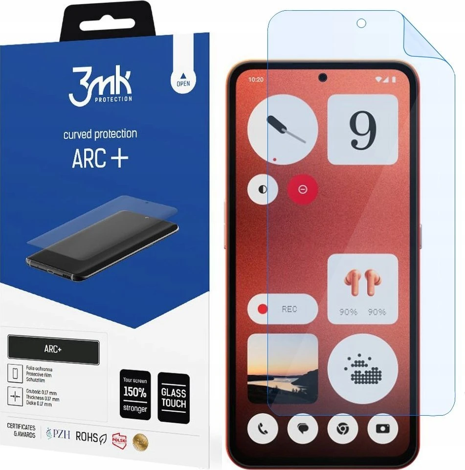 3MK plėvelė ARC+ Nothing CMF Phone 1 plėvelė Fullscreen