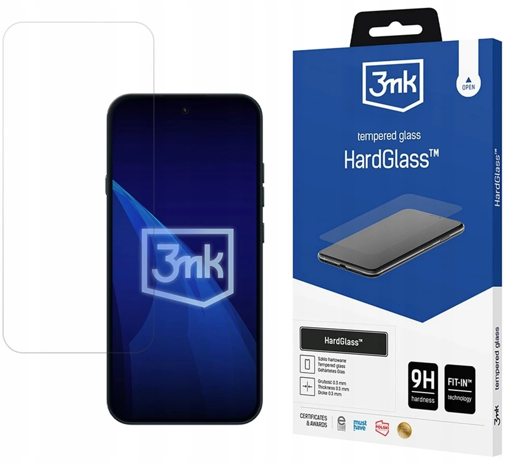 3Mk Apsauginis 3mk HardGlass™ grūdintas stiklas, skirtas „Nothing“ telefonui (4a)