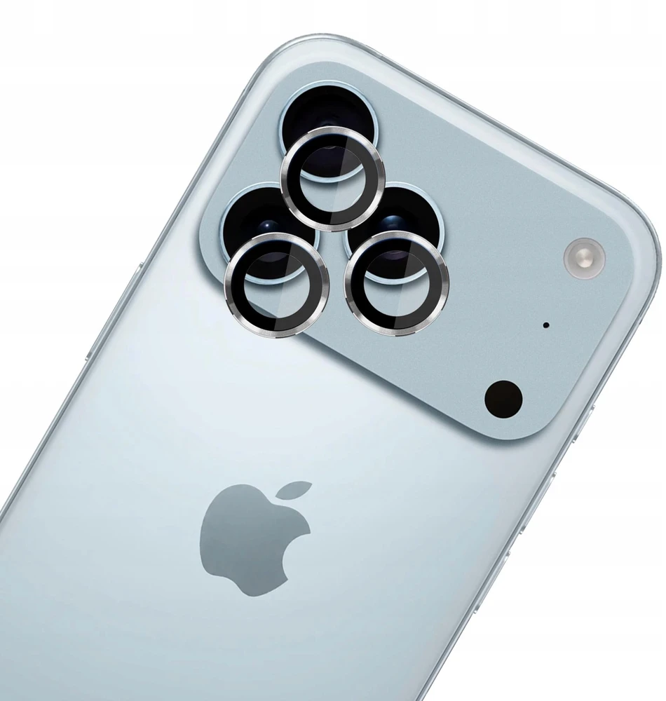 Apsauginis stikliukas kamerai 3mk Lens Pro Apple iPhone 17 Pro/17 Pro Max sidabrinis