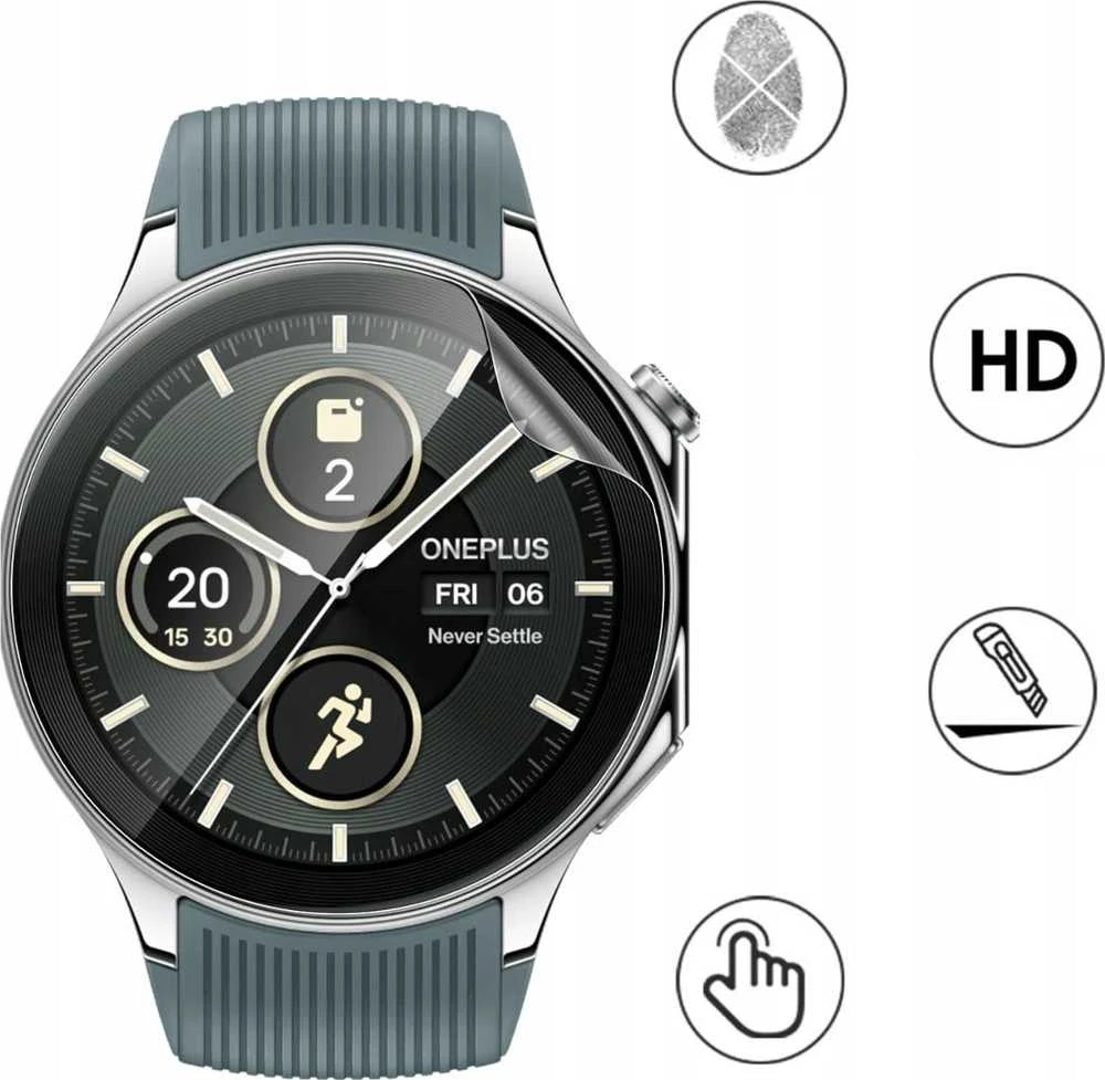 3mk Watch Protection ARC apsauginė plėvelė OnePlus Watch 2