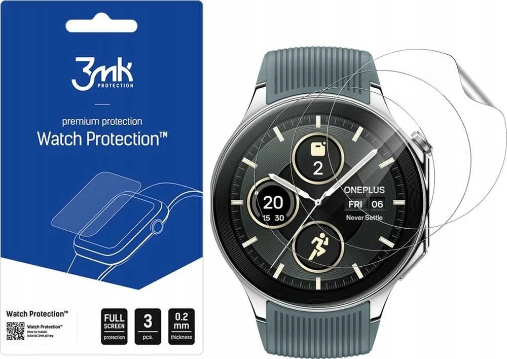 3mk Watch Protection ARC apsauginė plėvelė OnePlus Watch 2