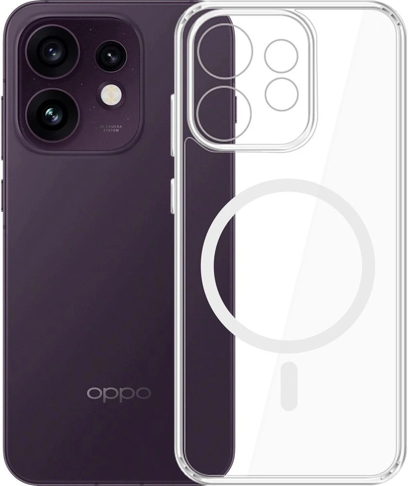 Dėklas 3Mk Protection 3mk Armor Magcase for Oppo Reno 16 F / Reno 16 FS (CPH2859) - Transparent