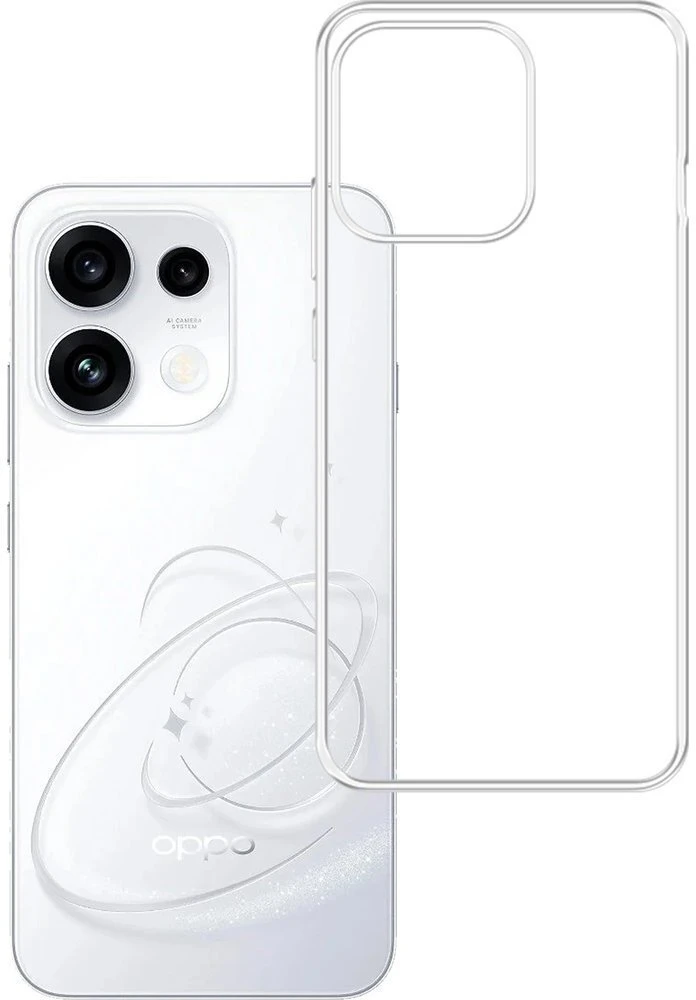 3Mk apsauginis 3mk skaidrus dėklas Oppo Reno 16 F / Reno 16 FS (CPH2859) - skaidrus