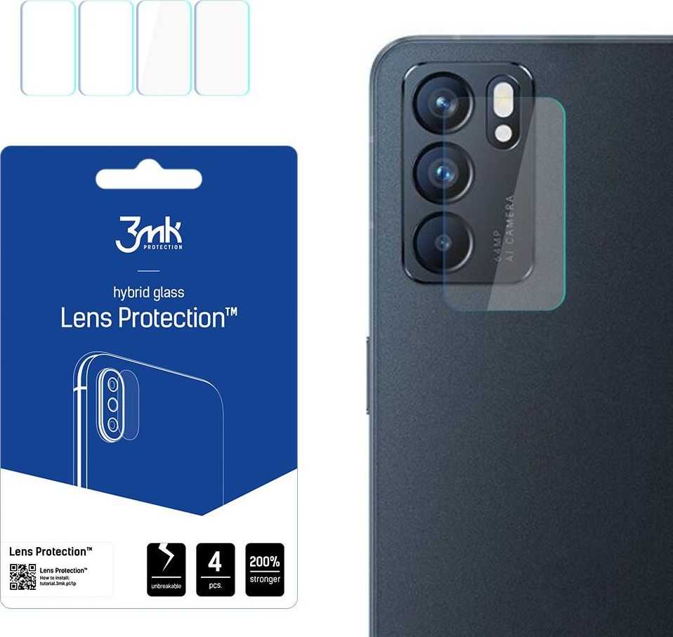 3Mk Protection Oppo Reno 6 5G – 3mk objektyvo apsauga