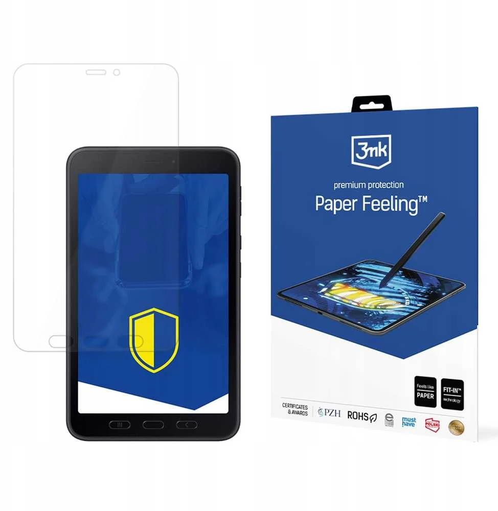 3Mk „Samsung Galaxy Tab Active 5“ – iki 8,3 colio, 3 mm storio, popieriaus pojūtis