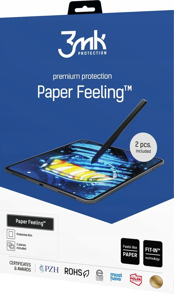 3mk Paper Feeling apsauginė plėvelė, skirta Realme Pad 2 – iki 13"