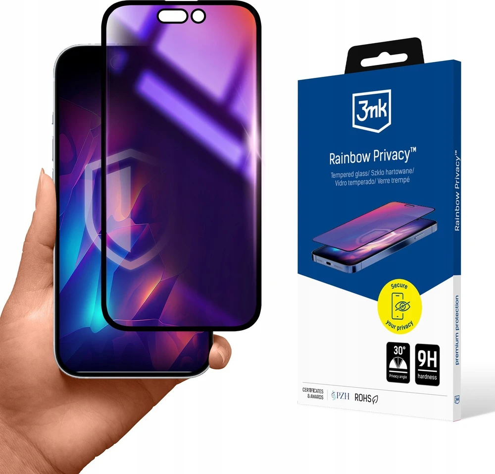 3MK Rainbow Privatumas Apple iPhone 15