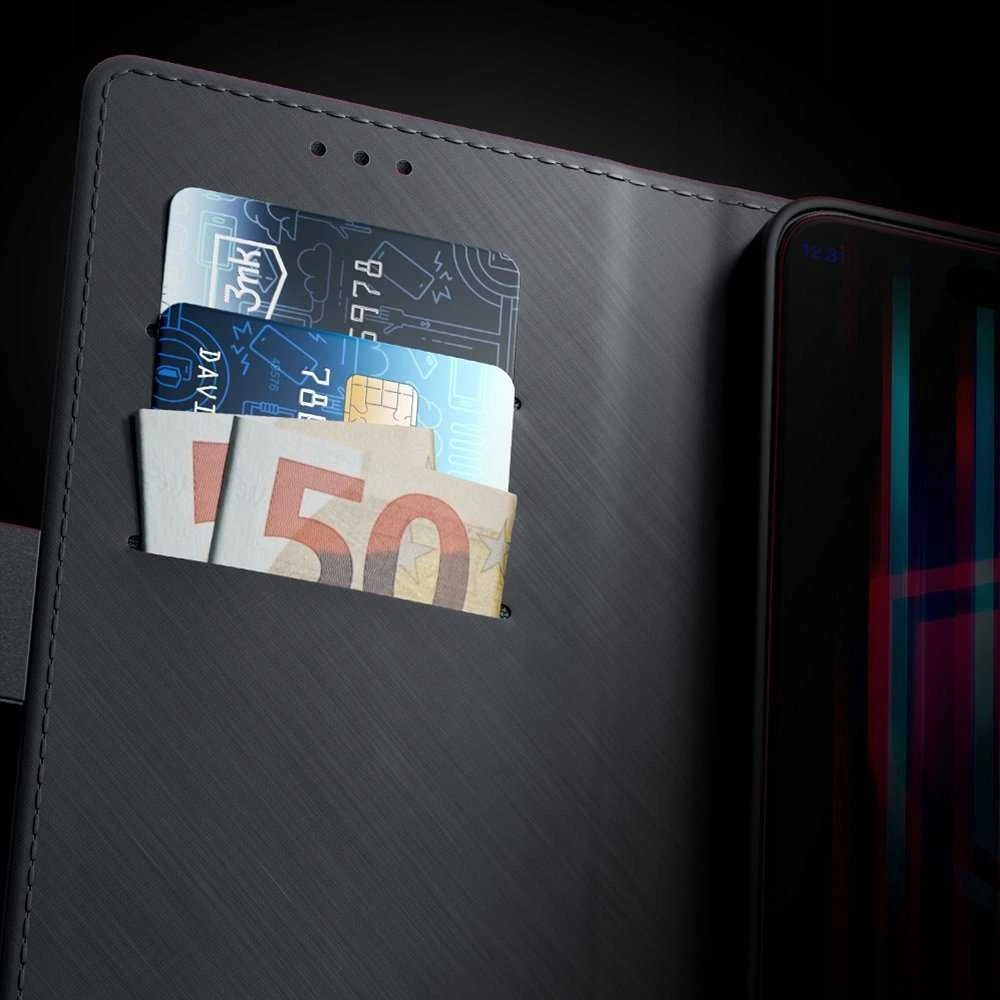 3mk Wallet Xiaomi Redmi 13C 5G - dėklas telefonui juodos spalvos
