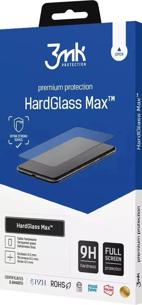 3Mk apsauga Redmi 14C / POCO C75 / Redmi A4 5G - 3mk HardGlass Max Juodas