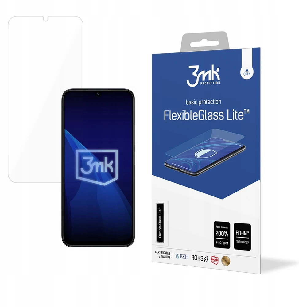 3Mk apsauga „Redmi 15C 4G“ / „Poco C85 4G“ – 3 mk „FlexibleGlass Lite“