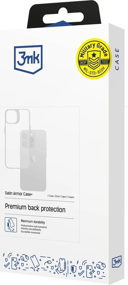 Dėklas Samsung Galaxy A55 5G – 3mk Satin Armor Case+