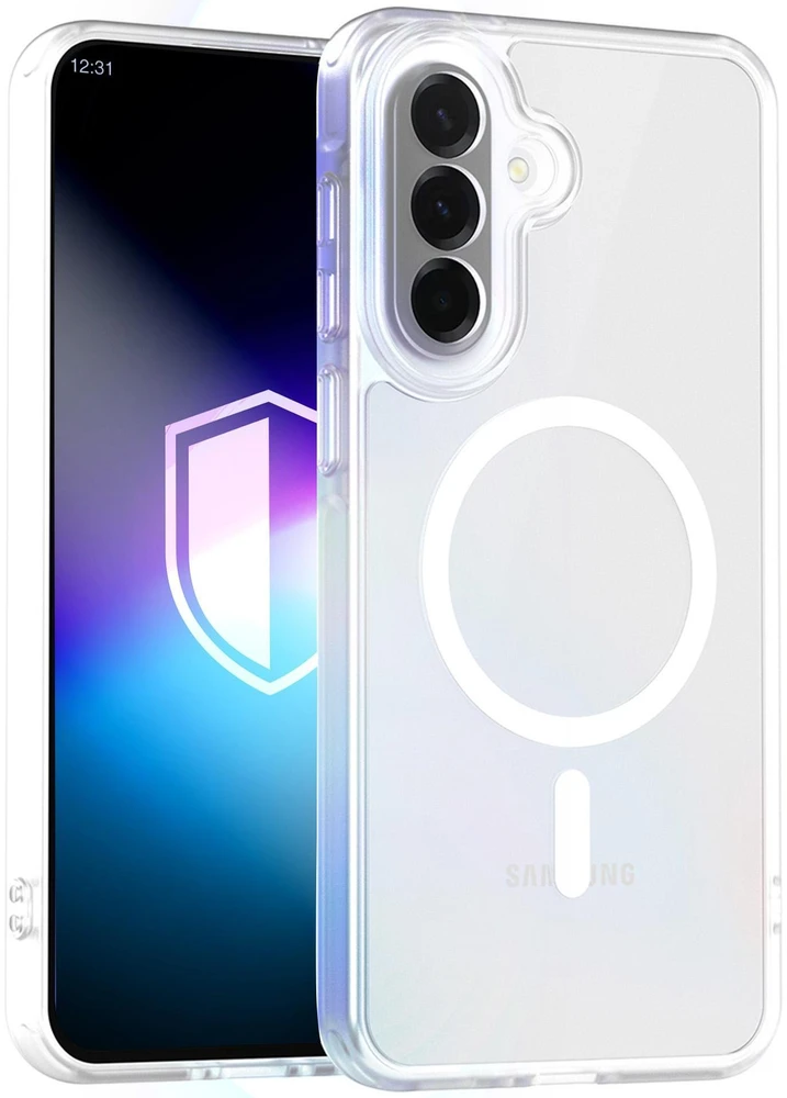 Dėklas 3MK Misty MagCase do Samsung Galaxy A57 balta