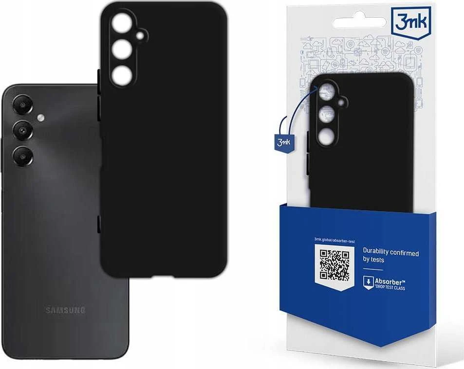 3mk Matt Samsung Galaxy M15 5G - dėklas telefonui juodos spalvos