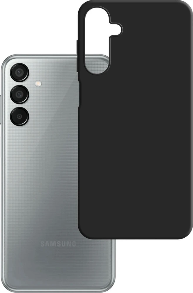 3mk Matt Samsung Galaxy M15 5G - dėklas telefonui juodos spalvos
