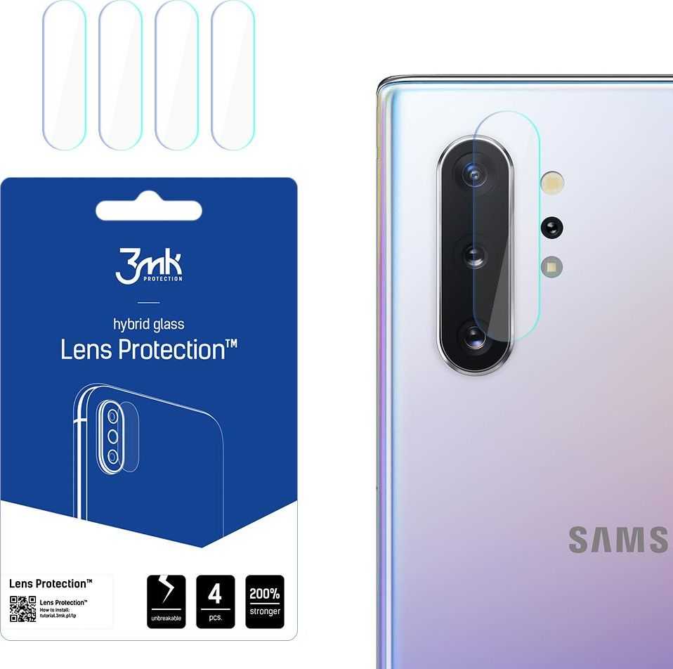 Samsung Galaxy Note 10+ – 3mk objektyvo apsauga