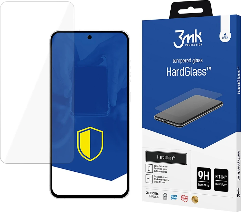 LCD apsauginis stikliukas 3mk Hard Glass Samsung S721 S24 FE