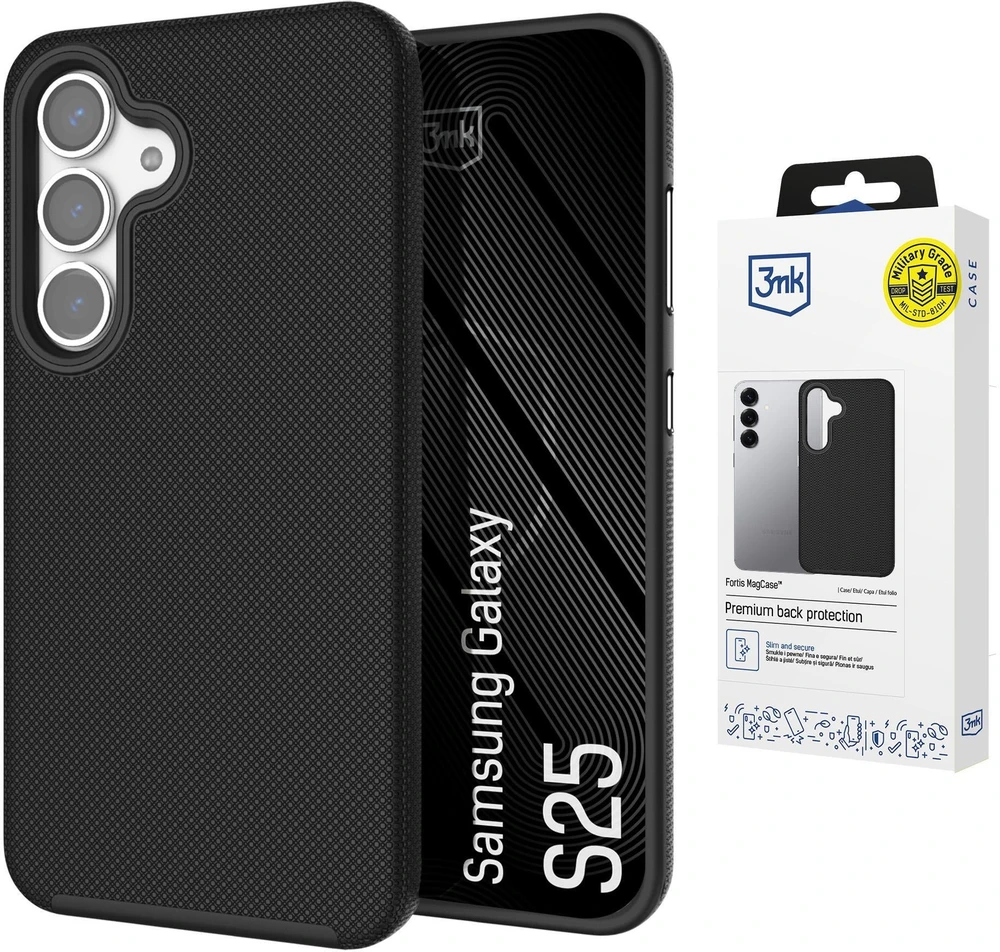 Dėklas 3MK Fortis MagCase do Samsung Galaxy S25