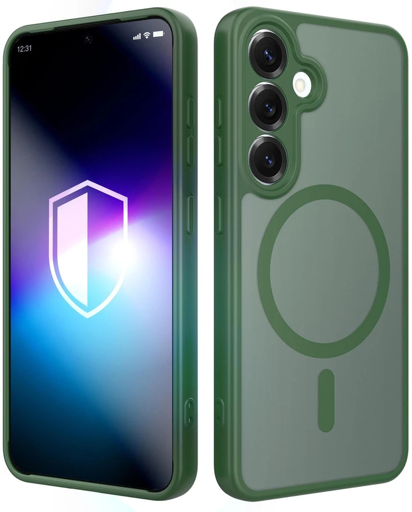 Nezatříděno Dėklas 3MK Misty MagCase do Samsung Galaxy S25 žalia