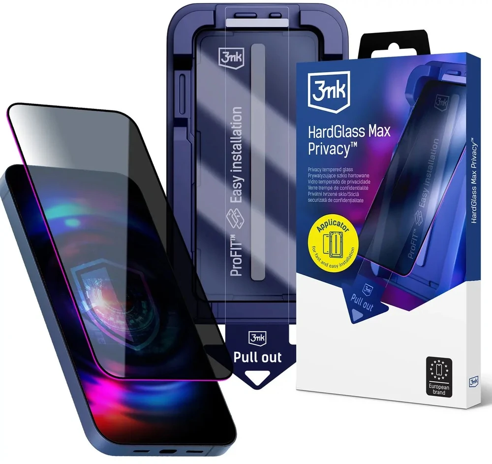 Nezatříděno 3mk Samsung Galaxy S25 Edge - kieto stiklo „Max Privacy“ (W-3HgMPrV2-SGS25E)
