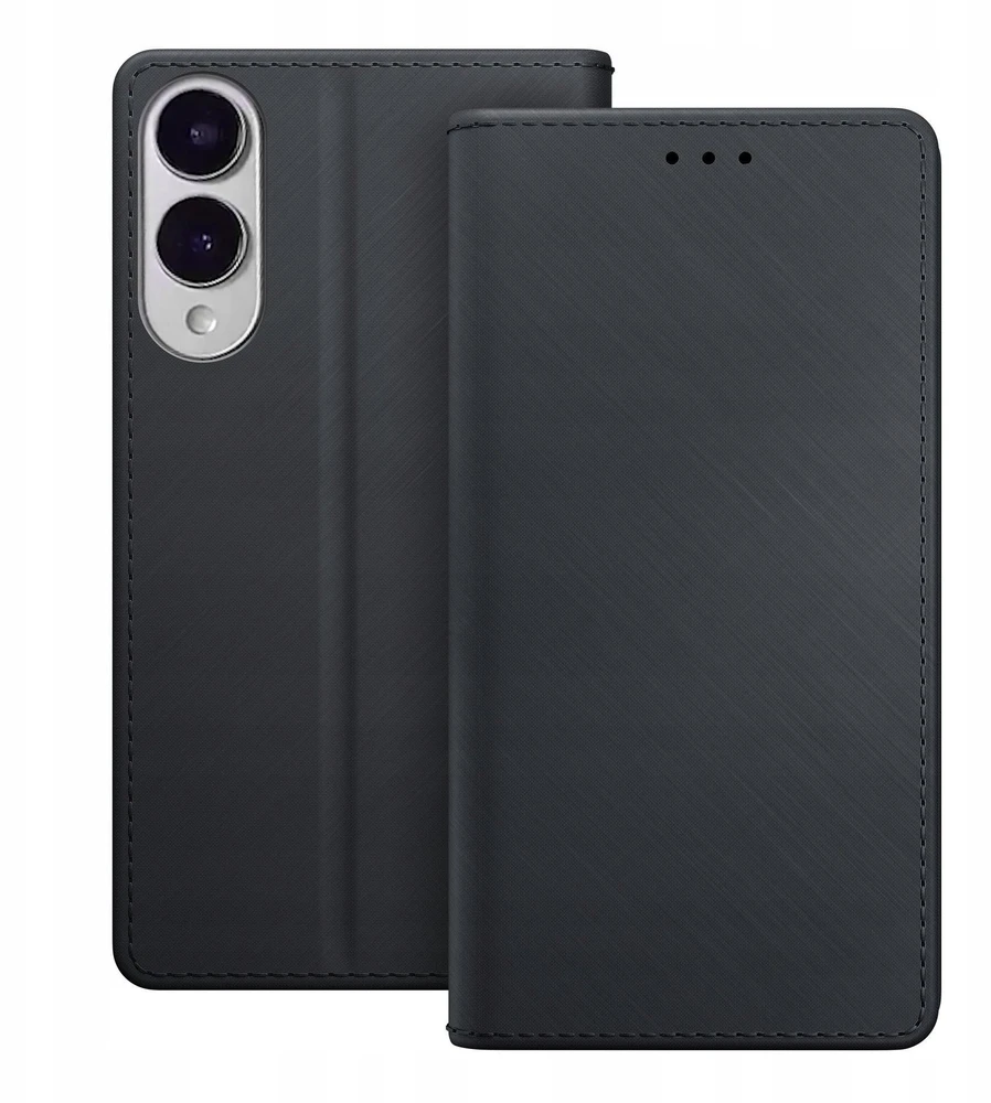 3mk Wallet Samsung Galaxy S25 Edge - dėklas telefonui juodos spalvos