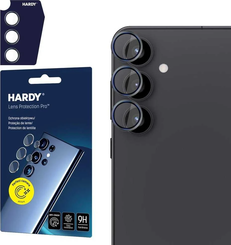 3Mk Samsung Galaxy S25 – HARDY Lens Protection Pro Juodas