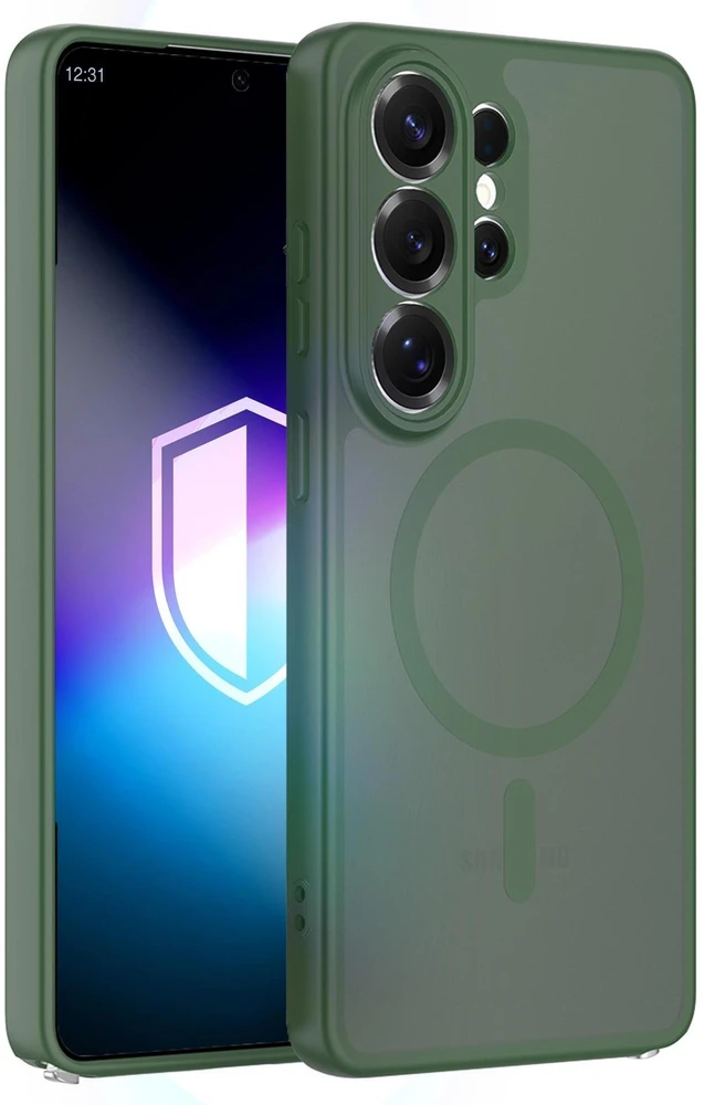 Nezatříděno Dėklas 3MK Misty MagCase do Samsung Galaxy S26 Ultra žalia
