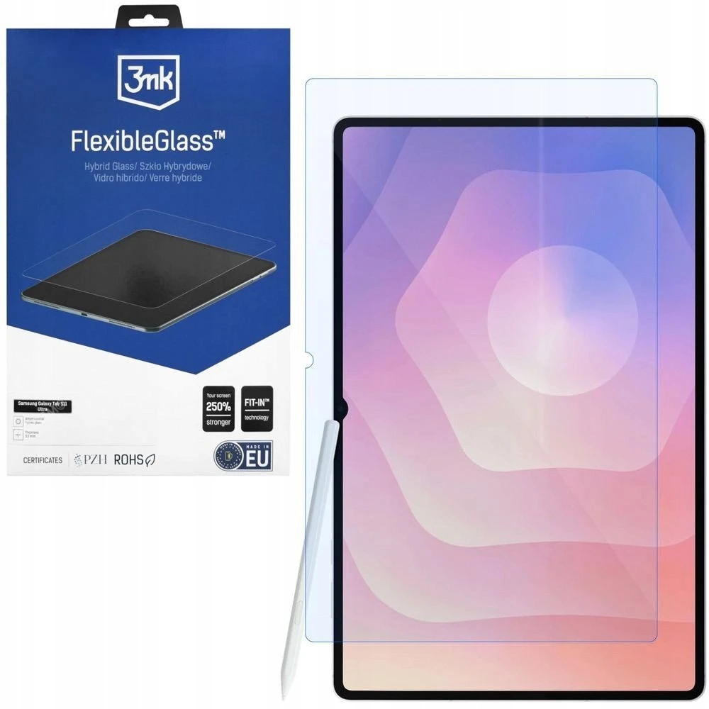 3mk „FlexibleGlass“ hibridinis stiklas, skirtas „Samsung Galaxy Tab S11 Ultra“.