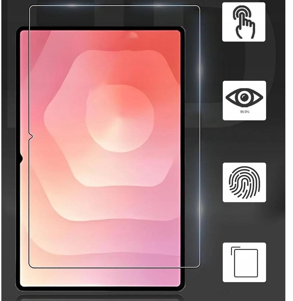 3mk „FlexibleGlass“ hibridinis stiklas, skirtas „Samsung Galaxy Tab S11 Ultra“.