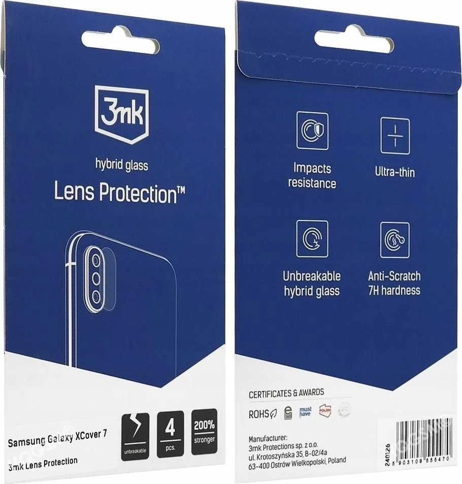 3mk Lens Protection™ hibridinis fotoaparato stiklas Samsung Galaxy XCover 7