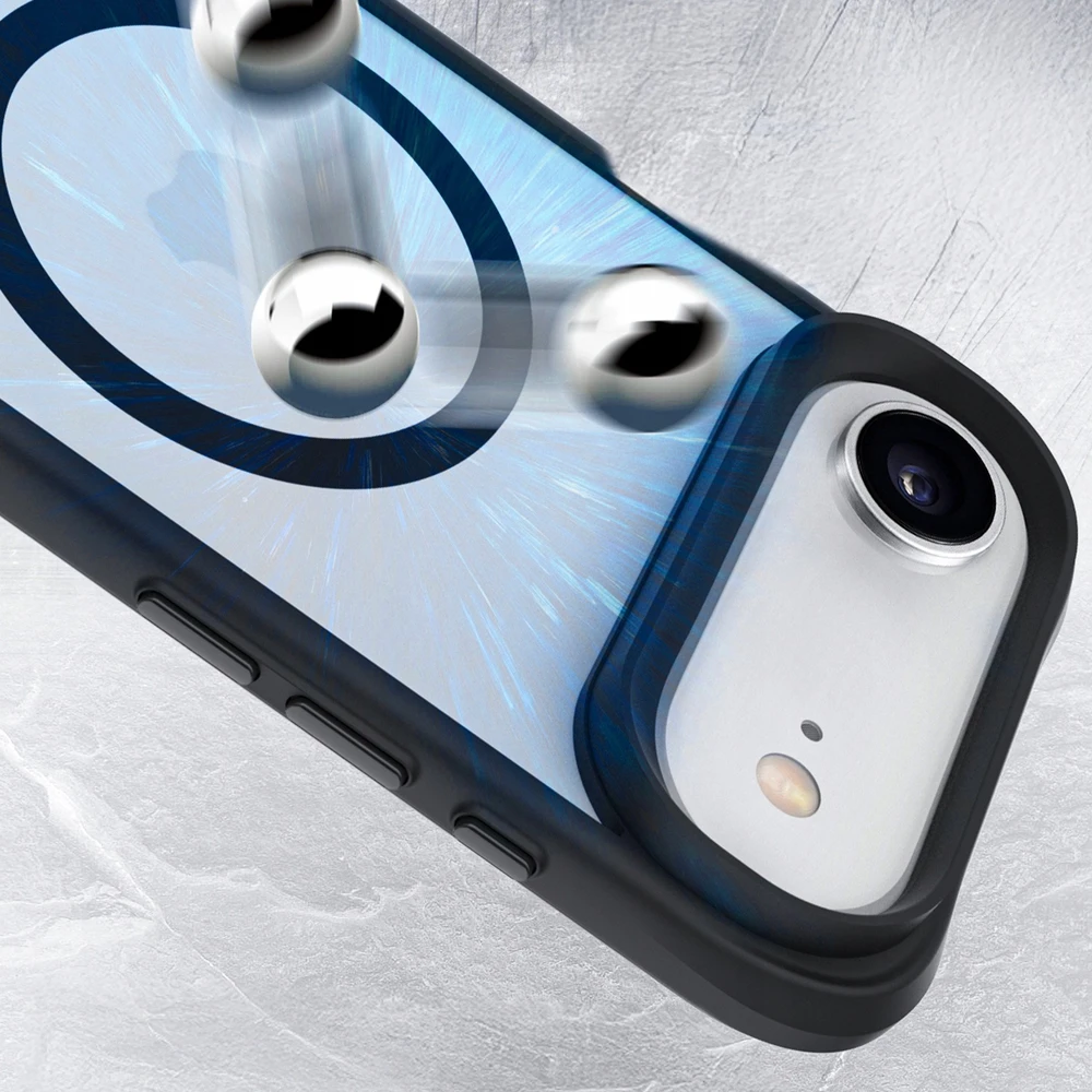 Dėklas 3Mk apsauginis 3mk satininis šarvuotas MagCase iPhone 17 Air - Baltas