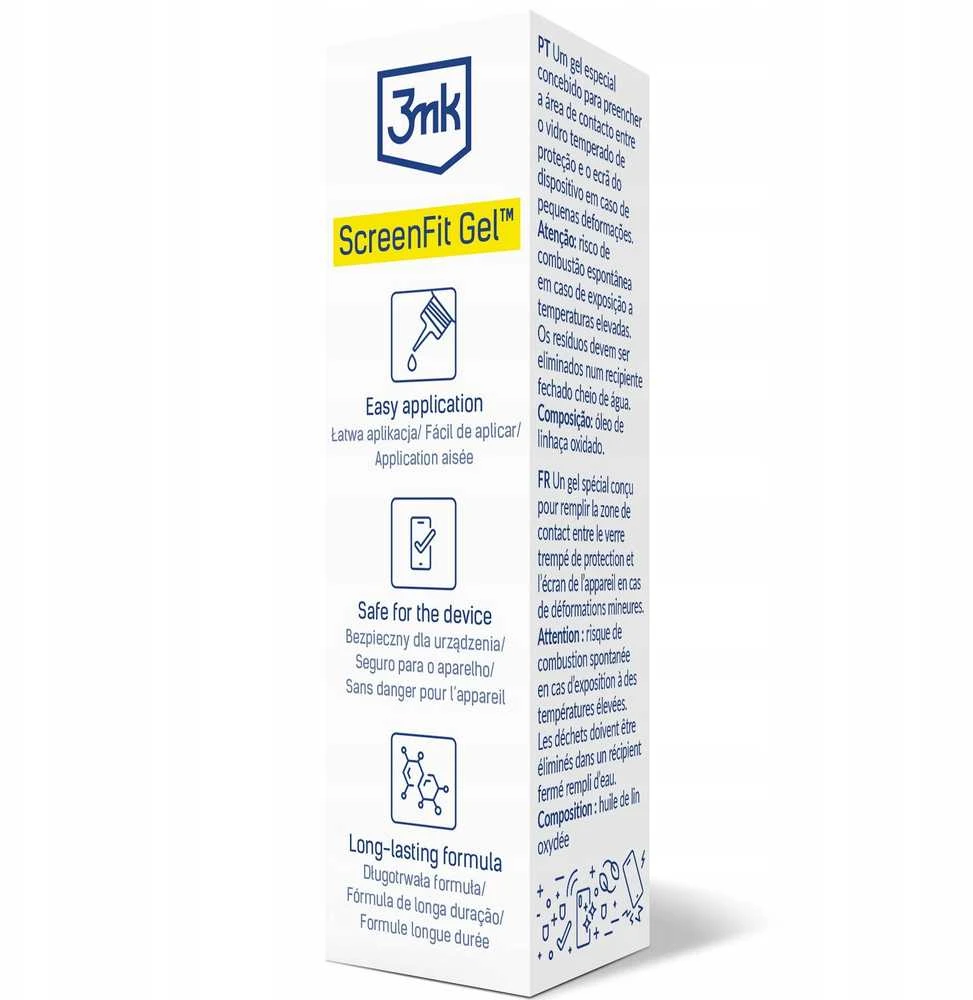 Plėvelė gelinė 3MK ScreenFit Gel