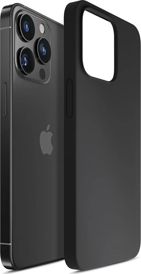 3mk silikoninis Apple iPhone 16 - dėklas telefonui juodos spalvos