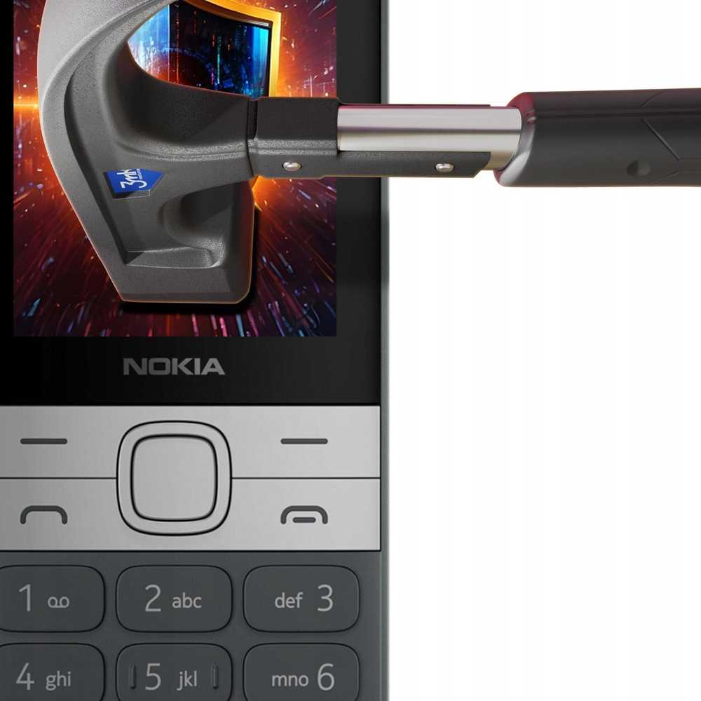 3Mk apsauga Nokia 150 2023 - 3mk šilkinis matinis privatumas