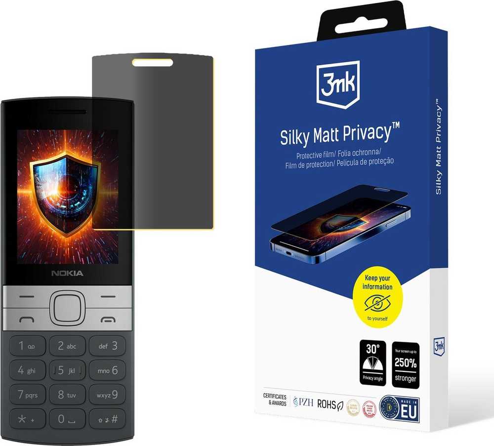 3Mk apsauga Nokia 150 2023 - 3mk šilkinis matinis privatumas