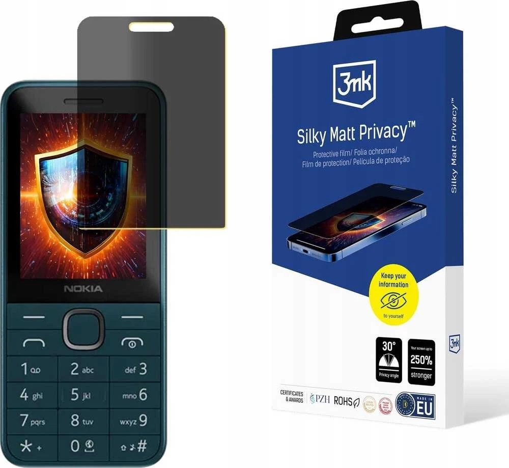 3Mk apsauga Nokia 225 4G (2024) - 3mk šilkinis matinis privatumas