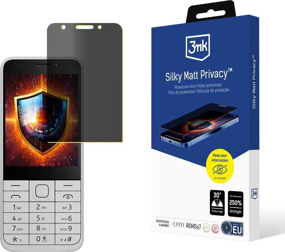 3Mk apsauga Nokia 230 DualSim 2024 – 3mk Silky Matt Privatumas