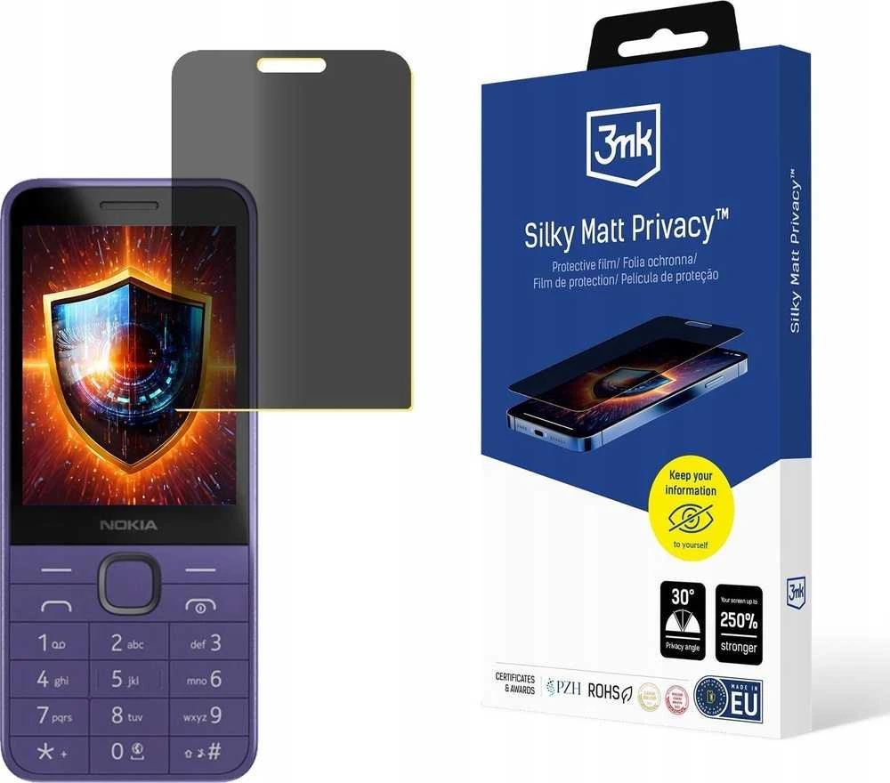 3Mk apsauga Nokia 235 4G / 215 4G (2024) - 3mk šilkinis matinis privatumas