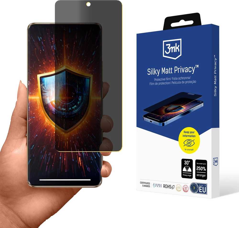 3Mk apsauga „Oppo Reno 10 Pro+“ – „3mk Silky Matt“ privatumas