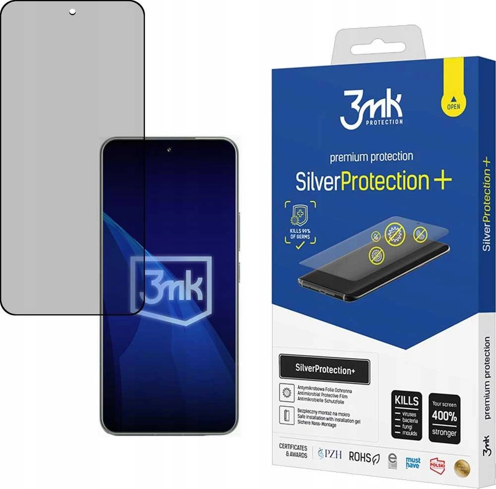 Apsauginė antibakterinė plėvelė telefonui 3mk SilverProtection+ Xiaomi 15 Pro