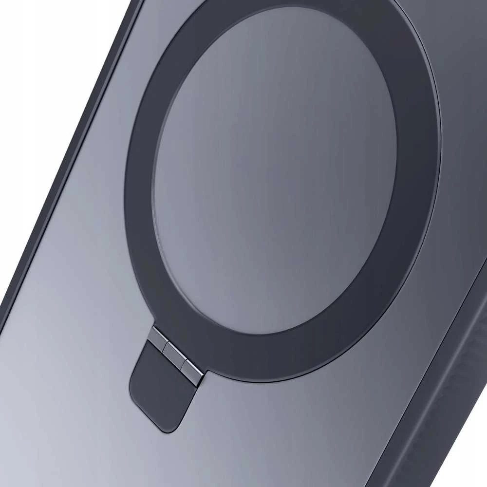 Dėklas 3mk Smoke Case Mag&Stand pro Apple iPhone 16E