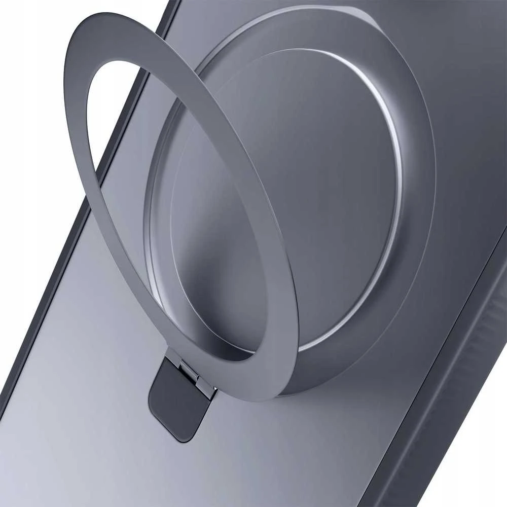 Dėklas 3mk Smoke Case Mag&Stand pro Apple iPhone 16E