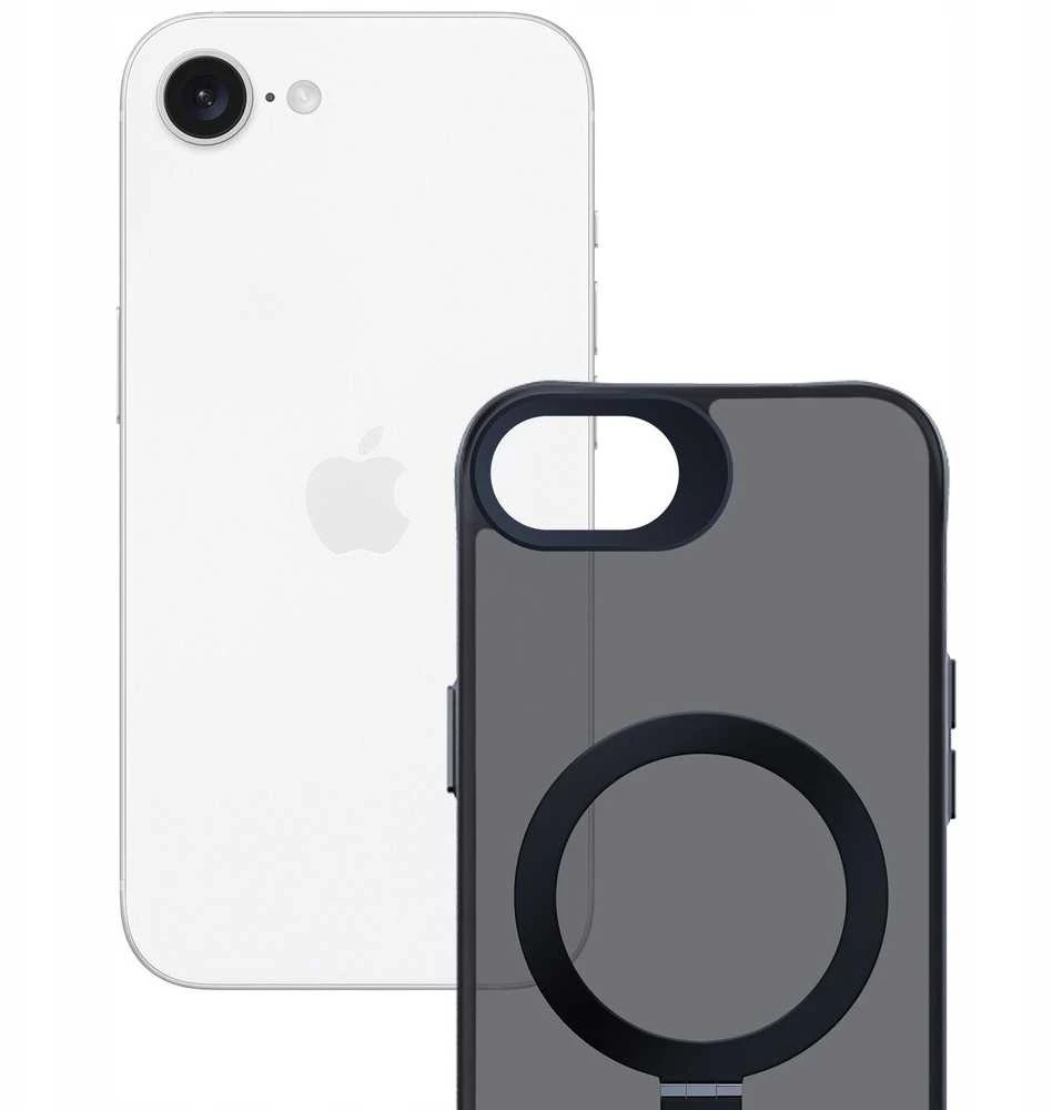 Dėklas 3mk Smoke Case Mag&Stand pro Apple iPhone 16E