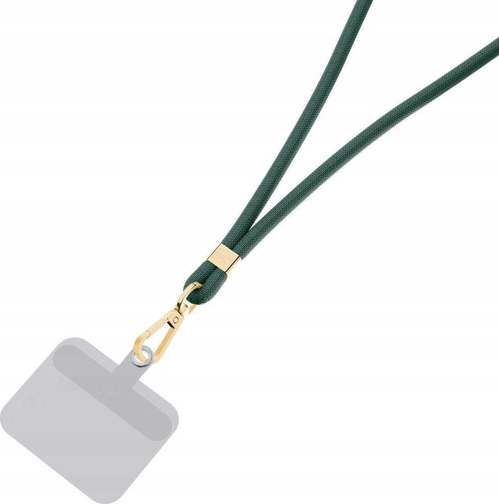 3MK EasyClip Dark Žalias (auksinis) Phone Lanyard